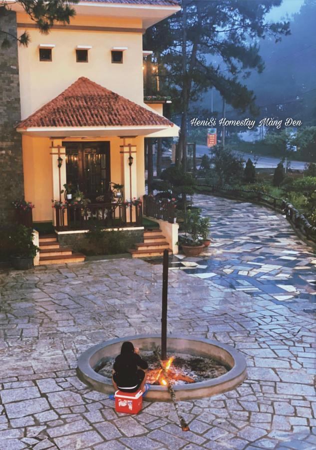 Henisi Homestay Mang Den Villa Kon Von Kla Exteriör bild